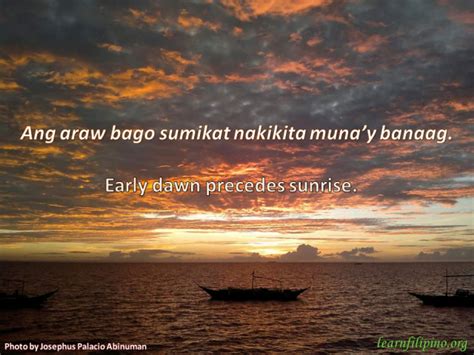 what is dawn in tagalog
